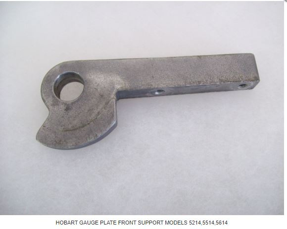 Front Gauge Plate Support Bracket For Hobart 5514 & 5614 Meat Saw Replaces R-78915-2